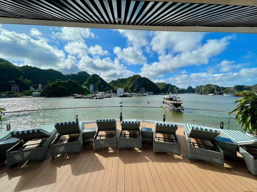 Full-Day Boat Tour Explore Lan Ha Bay from Cat Ba Island - Swimming at Ba Trai Dao