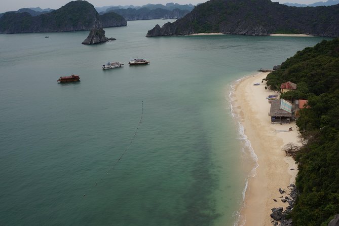 Full day boat trip with Cat Ba Captain Jack to Lan Ha Bay and Ha Long Bay - From Cat Ba to Cai Beo fishing village