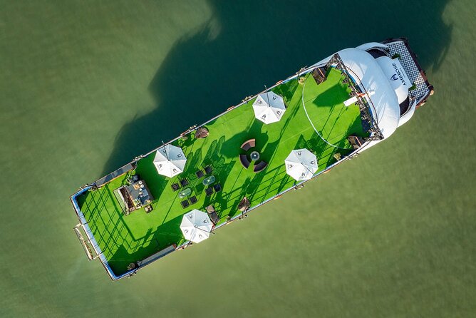 Full Day Halong Bay Tour with Lunch, Sunset Party from Hanoi - Climbing Titov Island for the main panorama