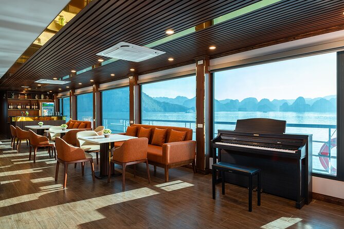 Full Day Halong Bay Tour with Lunch, Sunset Party from Hanoi - Sunset drinks, the return cruise, and the late ride home