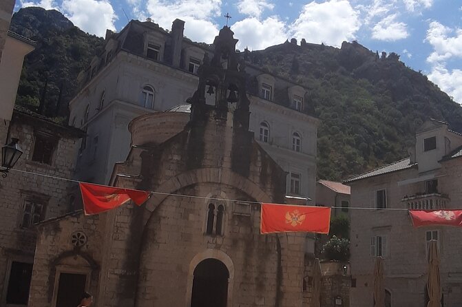 Full-Day Tour Bay of Kotor Perast Kotor and Budva small group from Dubrovnik - Perast and the optional boat to Our Lady of the Rocks