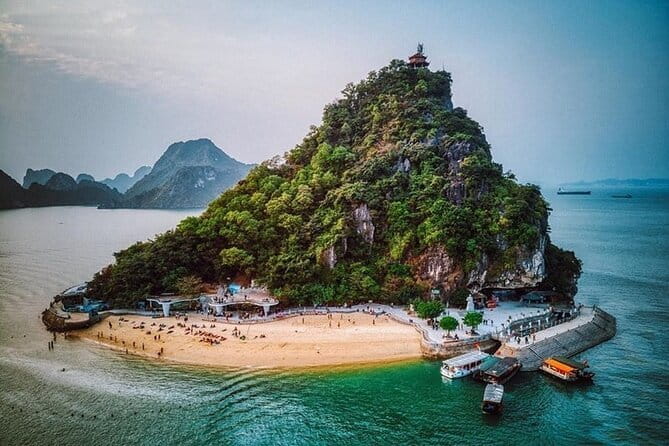 Full day Tour Explore Halong Bay - Ti Top Island: beach time or a 360-degree view