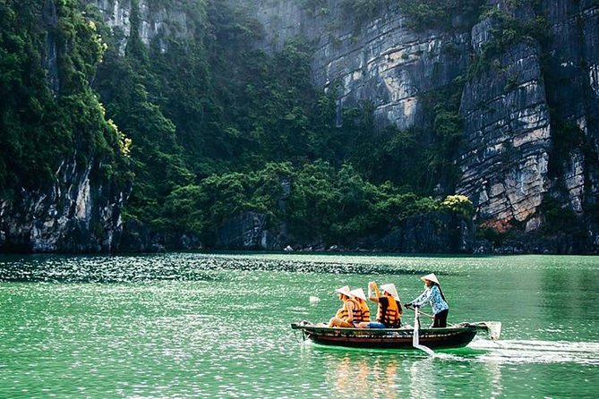 Full Day Tour Halong Bay on Premium Cruise Starting from Hanoi - Sunset refreshments on the way back