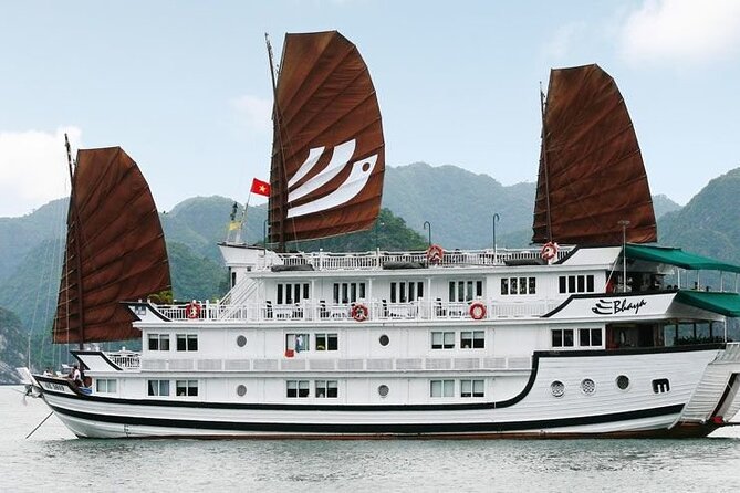 Full exclusion: Halong Bay 2D1N on the Cruise - Sailing past Dog Head and Swan Islets