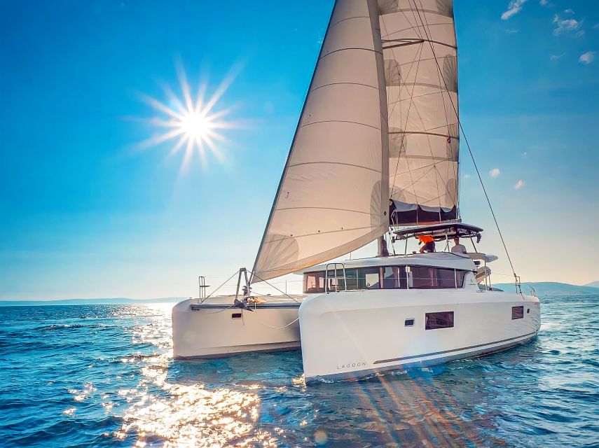 Funchal Bay: Dolphin & Whale Watch Luxury Catamaran Cruise - A small catamaran with room to breathe