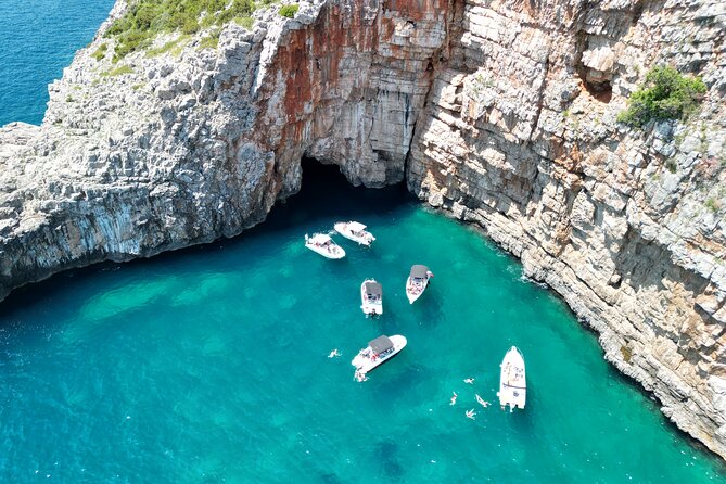 Group Guided Tour: Blue Cave Speedboat Tour in the Bay of Kotor - The Blue Cave gives the trip its wow moment