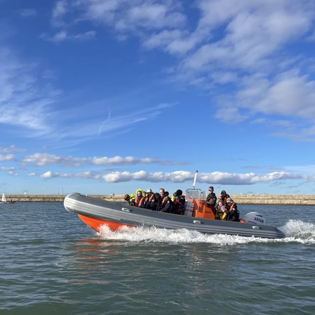 Guided Boat Tour around Dublin Bay - The harbour, piers, and lighthouses