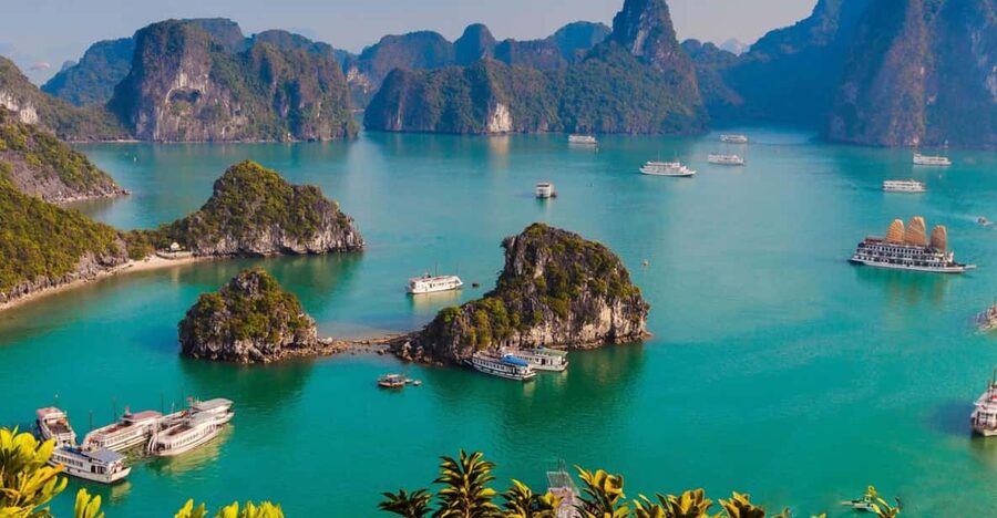 Ha Long 1 Day Luxury Small Group & Kayaking - Buffet lunch with a view