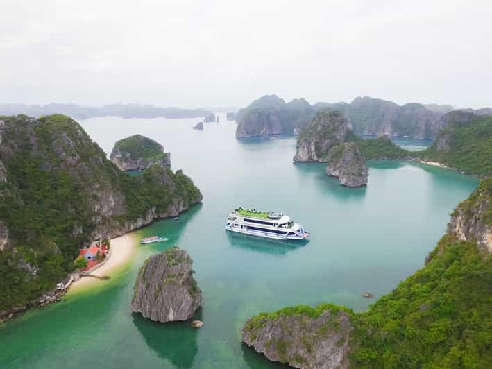 Ha Long Bay 8 hours daily tour on LA CASTA DAILY CRUISE - From Hanoi to Tuan Chau, allow most of the morning