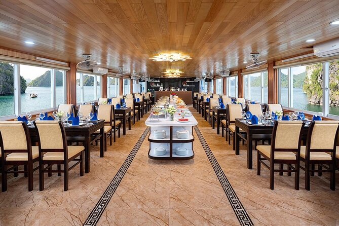Ha Long Bay Cruise Day Tour-best selling: Included transportation - Luon Cave by kayak or bamboo boat
