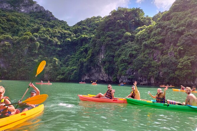 Ha Long Bay Cruise Day Tour - Cave, Kayaking, Swimming & Lunch - A long Hanoi day built around Ha Long Bay