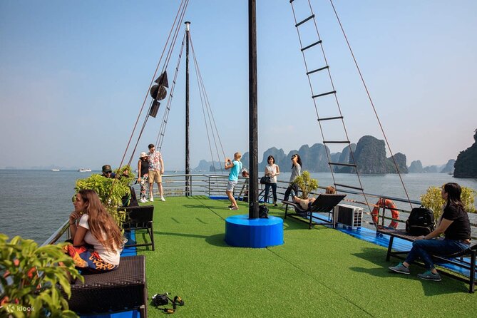 Ha Long Bay Cruise Day Tour-Cave, Kayaking,Ti top island & Lunch - Surprise Cave, the bay’s big underground stop