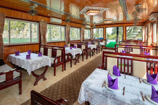 Ha Long Bay Cruise Day Tour with lunch, kayaking, surprise cave & titop island - The return cruise and the long trip back