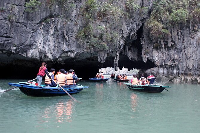 Ha Long Bay Day Cruise From Ha Noi - Titov Island for beach time and a bay panorama