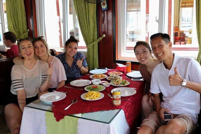 Ha Long bay Deluxe 1 day trip - Lunch, water, and the small costs to watch