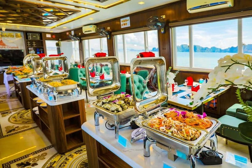 Ha Long Bay Full Day Tour from Hanoi Buffet Lunch& Adventure - Luon Cave by kayak or bamboo boat
