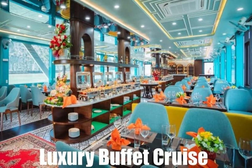Ha Long Bay Full Day Tour from Hanoi Buffet Lunch& Adventure - Titop Island for swimming and a summit view