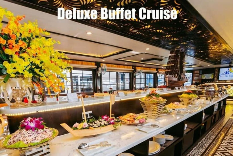 Ha Long Bay Full Day Tour from Hanoi Buffet Lunch& Adventure - Sunset tea on the return to Tuan Chau