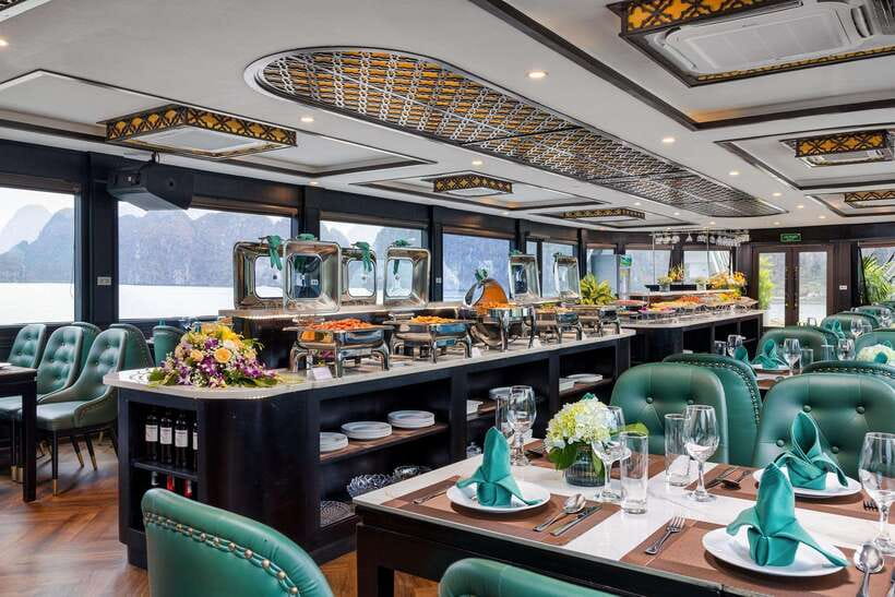 Ha Long Bay: Luxury Day Cruise, Caves, Kayak & Buffet Lunch - Boarding at Tuan Chau Harbor