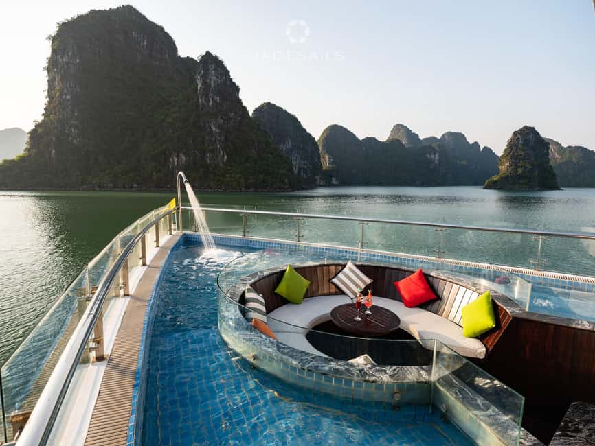 Ha Long–Lan Ha Luxury Yacht Day Cruise from Hanoi - Dark and Bright Cave by kayak or bamboo boat