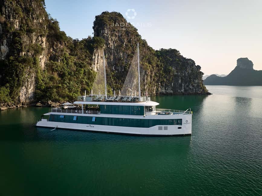Ha Long–Lan Ha Luxury Yacht Day Cruise from Hanoi - Boarding JadeSails for 7.5 hours