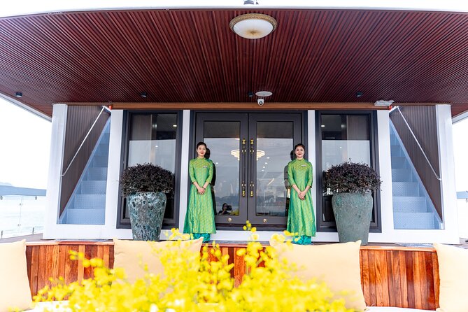 Ha Long Symphony Cruise Luxury Day Tour from Harbor with Pick up - A modern cruise with Ha Long’s classic sights
