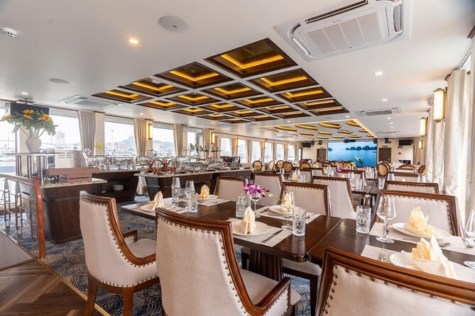 Ha Long Symphony Cruise Luxury Day Tour from Harbor with Pick up - Sung Sot Cave, the major walking stop