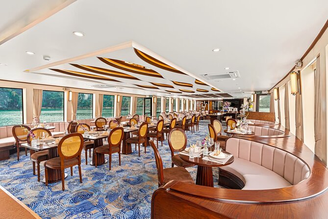 Ha Long Symphony Cruise Luxury Day Tour from Harbor with Pick up - What the $75 price really covers