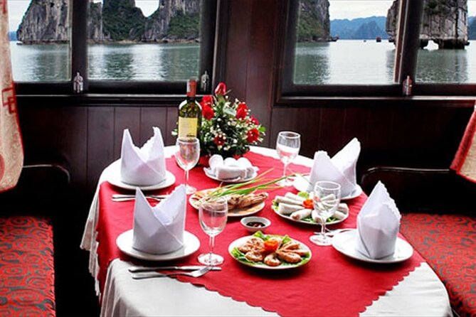Halong 6 hours Boat tour with Cave, Kayak, lunch, transfer high-way from Hanoi - Boarding at Halong International Cruise Port