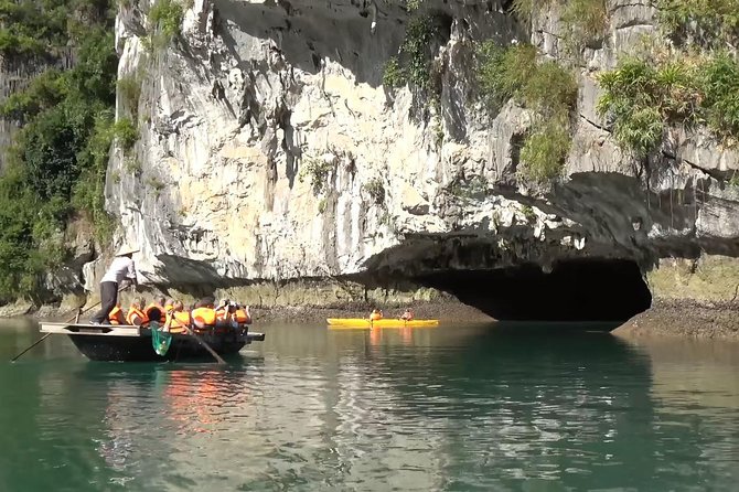 Halong 6 hours Boat tour with Cave, Kayak, lunch, transfer high-way from Hanoi - Hanoi pickup and the long highway ride