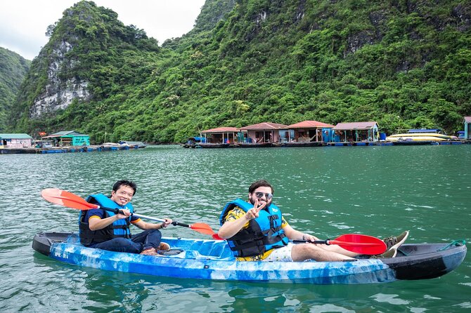 Halong Amazing Sail Luxury 1 Day Small Group Tour 7-Hour Cruising - Luon Cave brings you close to the water