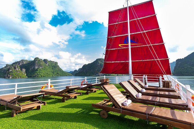 Halong Amazing Sail Luxury 1 Day Small Group Tour 7-Hour Cruising - Bai Tu Long Bay gives the day a quieter start