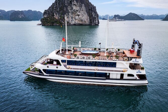 Halong and Bai Tu Long Luxury Day Escape - Titov Island and the climb for the view