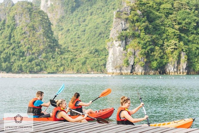 Halong Bay 2 Days 1 Night Included Transfer from Hanoi - Sunset, dinner, and life on board