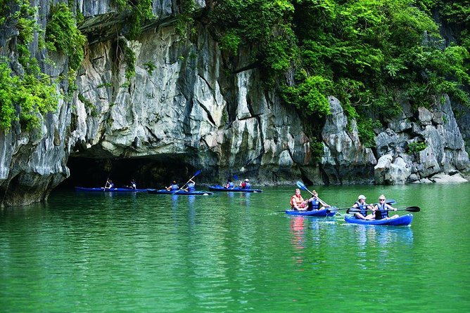 Halong Bay 2 Days 1 Night Included Transfer from Hanoi - Boarding the overnight cruise at Tuan Chau