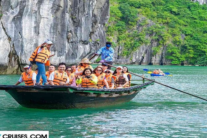 Halong Bay 2 Days-1 Night with Signature Cruise 5 Star - Sunset over the limestone islands