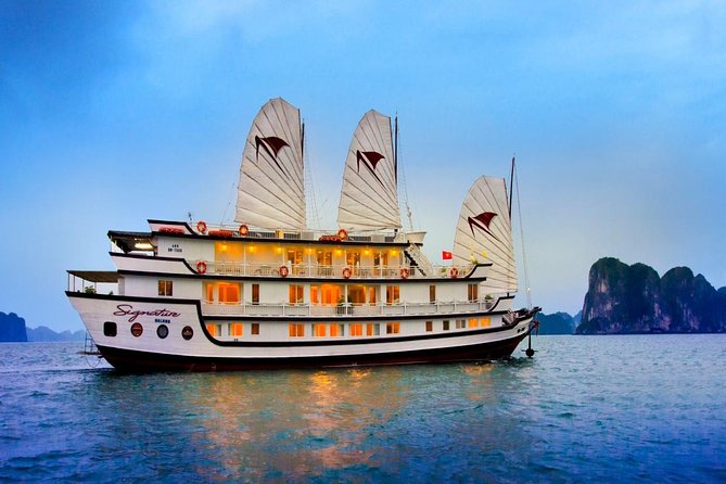 Halong Bay 2 Days-1 Night with Signature Cruise 5 Star - Kayaking, village life, and water time