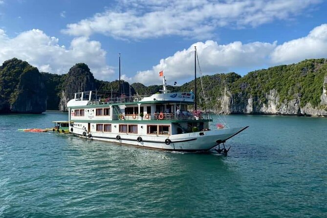 Halong Bay 2 days on classic cruise, small group, biking-kayaking - The Hanoi transfer and boarding at Cai Beo Harbour