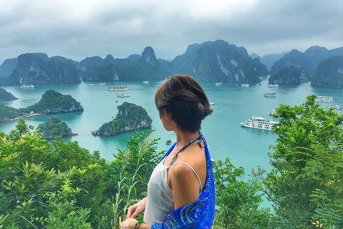 Halong Bay 2Days/1Night 4 Star Cruise Included Pick up & Transfer - An overnight cabin with a little extra comfort