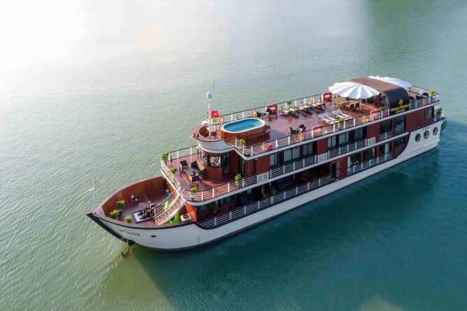 Halong Bay 3-day trip with Luxury Cruise - Sailing from Tuan Chau into Halong Bay