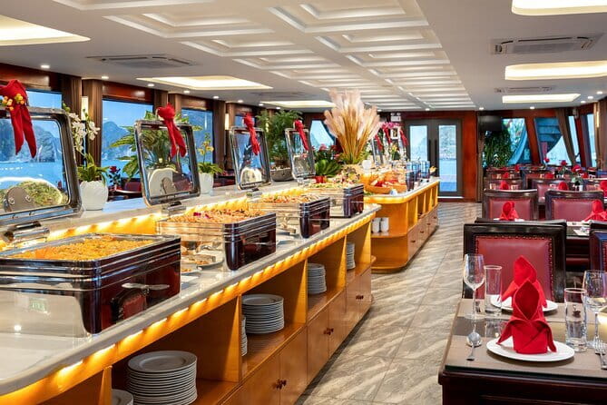 Halong Bay 5-Star Day Cruise, Buffet Lunch, Cave, Kayak, Transfer - Hang Luon by kayak or bamboo boat