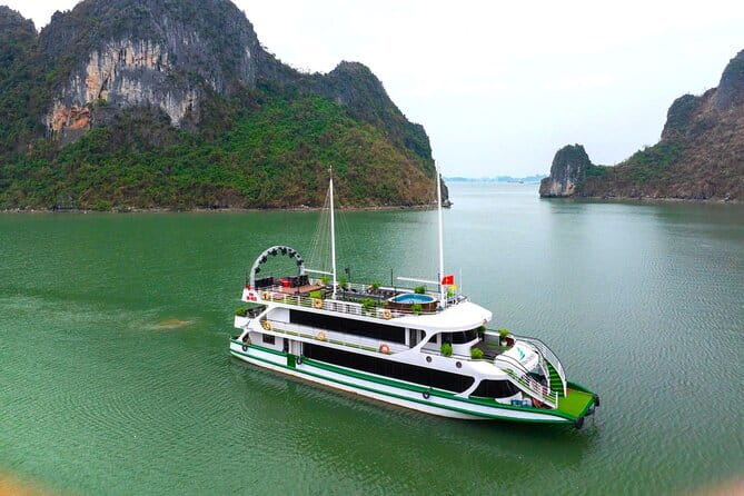Halong Bay 5-Star Day Cruise, Buffet Lunch, Cave, Kayak, Transfer - The return cruise and Vietnamese afternoon tea