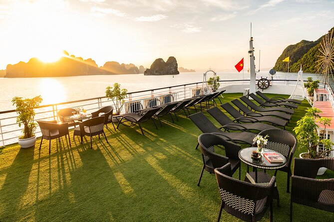 Halong bay 5star Cruise Day Trip: Buffet lunch & Limousine bus - Sung Sot Cave and the first major stop