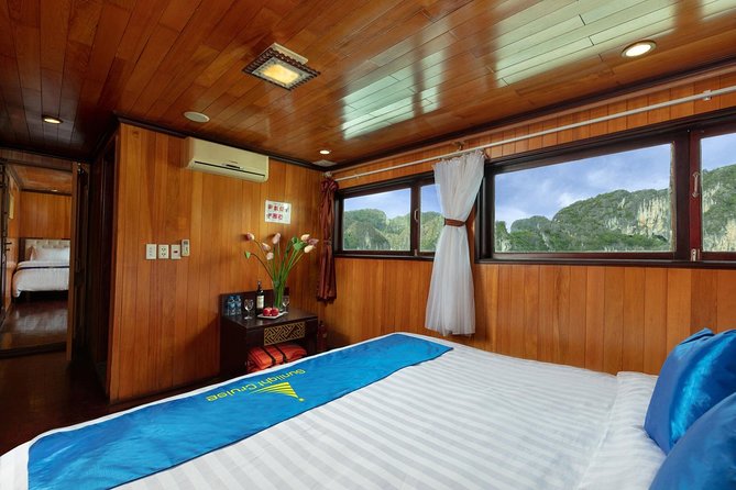 Halong bay Boutique Cruise 2D/1N tour: Kayaking, swimming, Titop island & cave - Swimming, Titop Island, and the cave stop