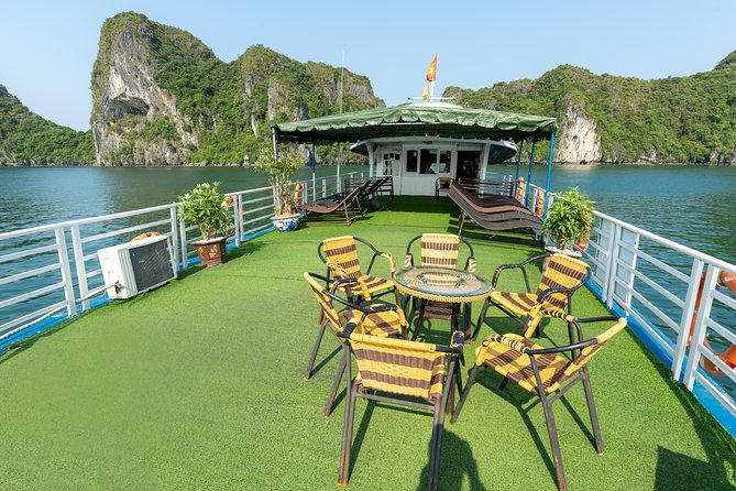 Halong Bay Cruise Day Trip: Titop island, Surprise cave, Swimming, Kayaking - Exploring Surprise Cave