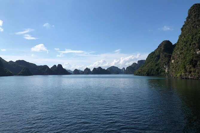 Halong Bay Cruise With Cave, Kayaking, Swimming - Buffet Lunch - Lunch with Vietnamese dishes on board