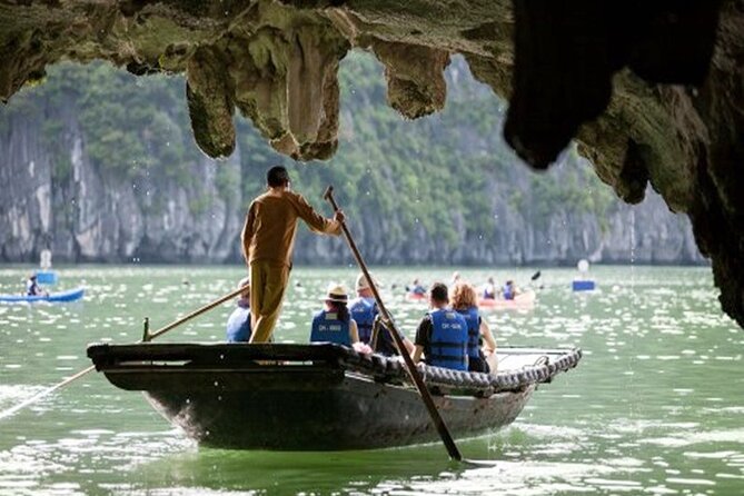 Halong Bay Day Tour 6Hour Deluxe Cruise Limousine Bus Small Group - Leaving Hanoi by limousine bus