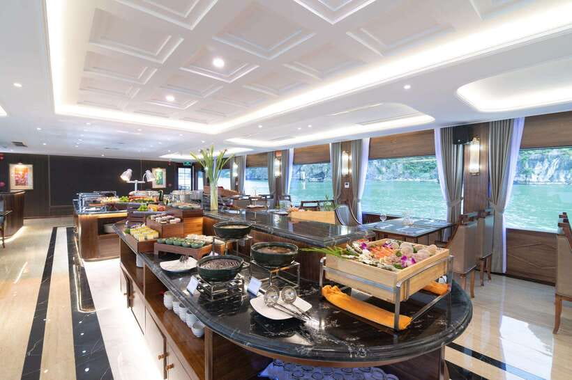 Halong bay day tour: Best seller IRIS CRUISE with live band - A concert-style cruise through Ha Long Bay