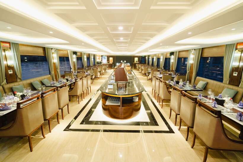 Halong bay day tour: Best seller IRIS CRUISE with live band - What the $63 price really covers