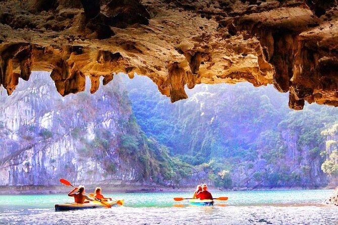 Halong Bay Day Tour By Diamond Era Cruise,Titop,Sung Sot & kayak - Ti Top Island, beach, and viewpoint